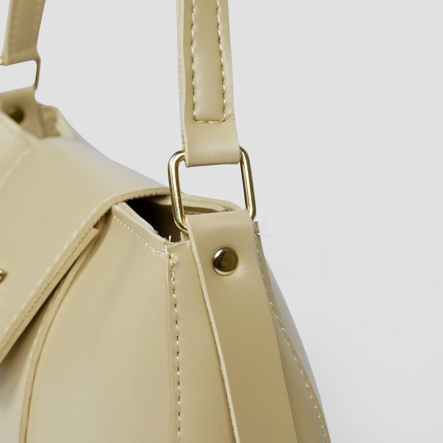 Pearl Beige Shoulder Bag