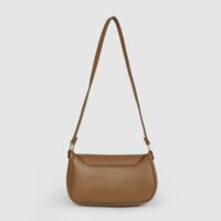 Ivory Brown Shoulder Bag