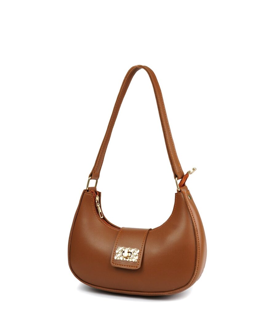 Salena Brown Hand Bag