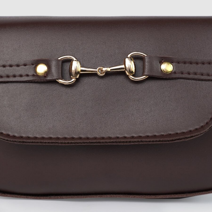 Ivory Chocolate Shoulder Bag