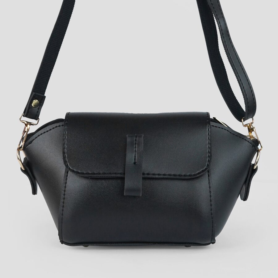 Aura Mini  Black Crossbody bag