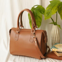HUAL BAG 3PCS BROWN
