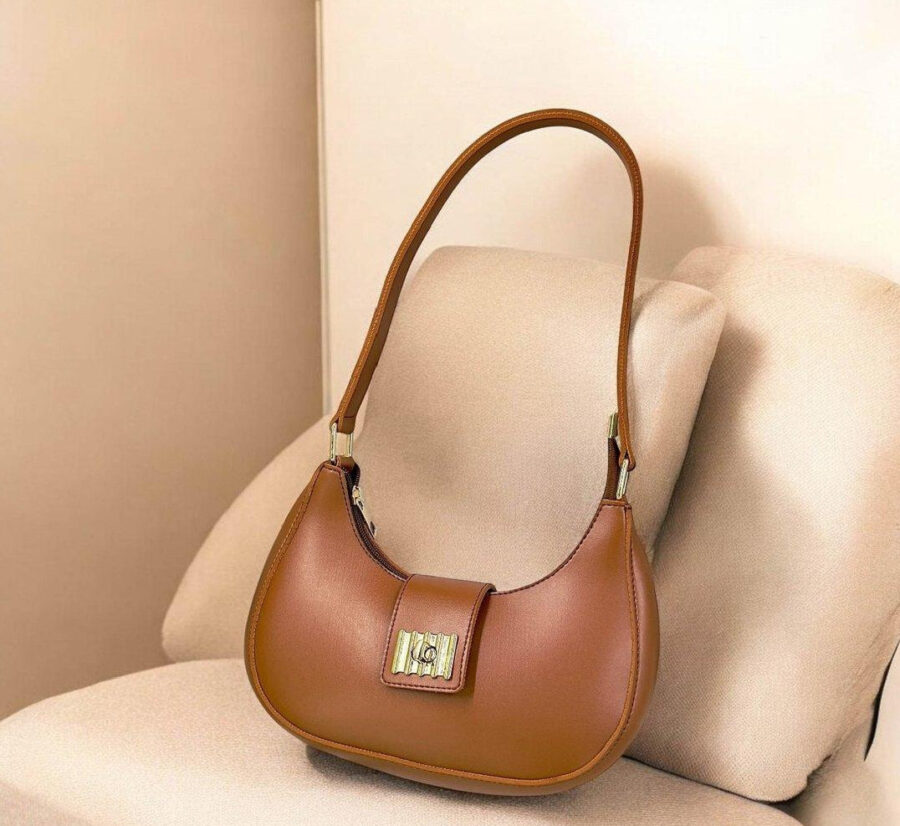 Salena Brown Hand Bag