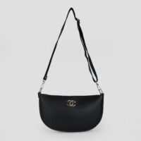 Midnight Black Crossbody Bag