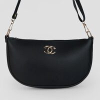 Midnight Black Crossbody Bag