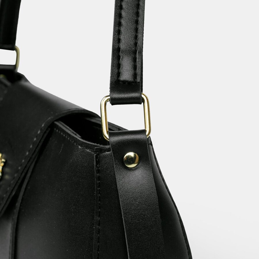 Pearl Black Shoulder Bag