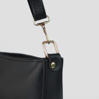 Midnight Black Crossbody Bag