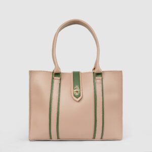 Zoya Large Pink tote Bag