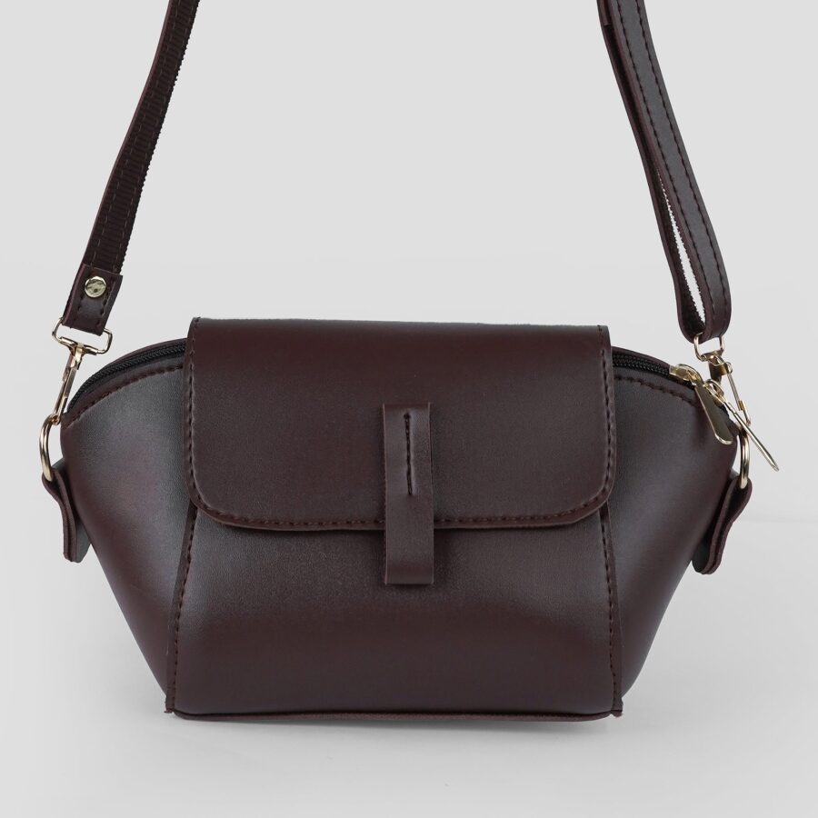 Aura Mini  Choco Crossbody bag