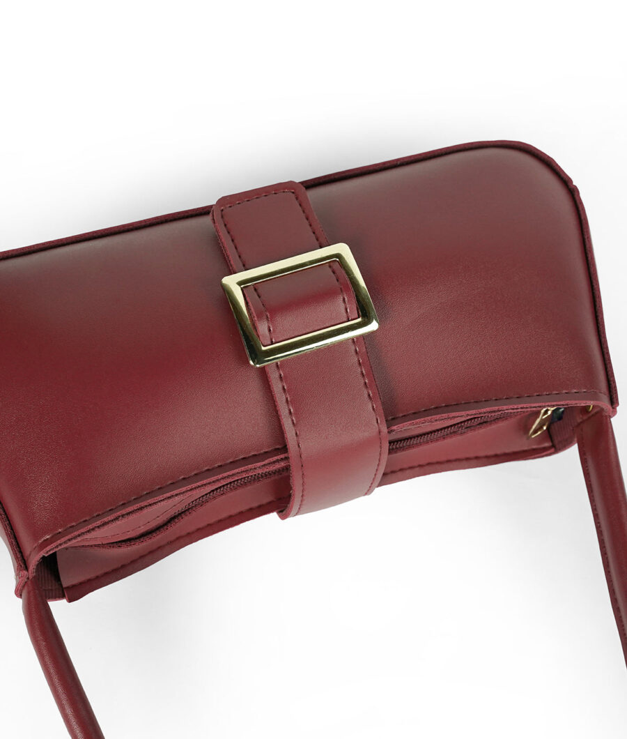 Royal Maroon Shoulder Bag