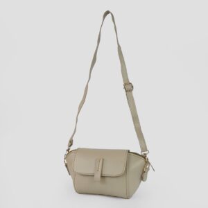 Aura Mini  Beige Crossbody bag