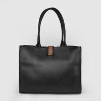 Zoya Large Black tote Bag