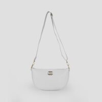 Midnight White Crossbody Bag