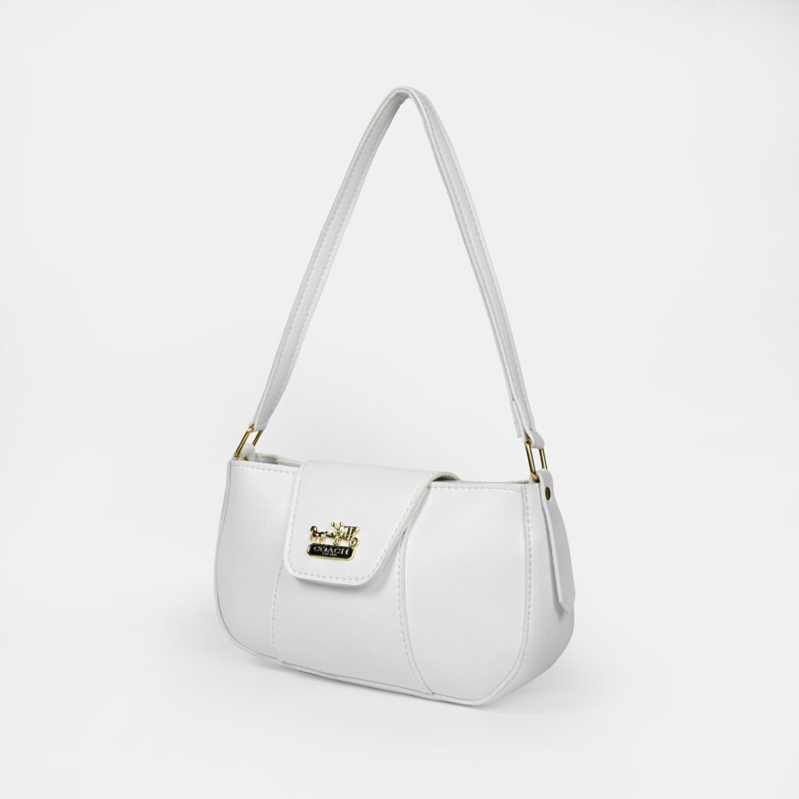 Pearl White Shoulder Bag