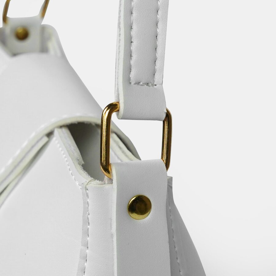 Pearl White Shoulder Bag