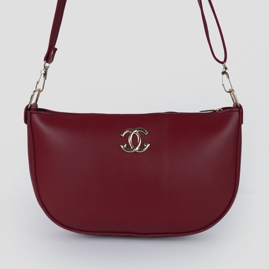 Midnight Maroon Crossbody Bag