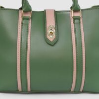 Zoya Large Green tote Bag