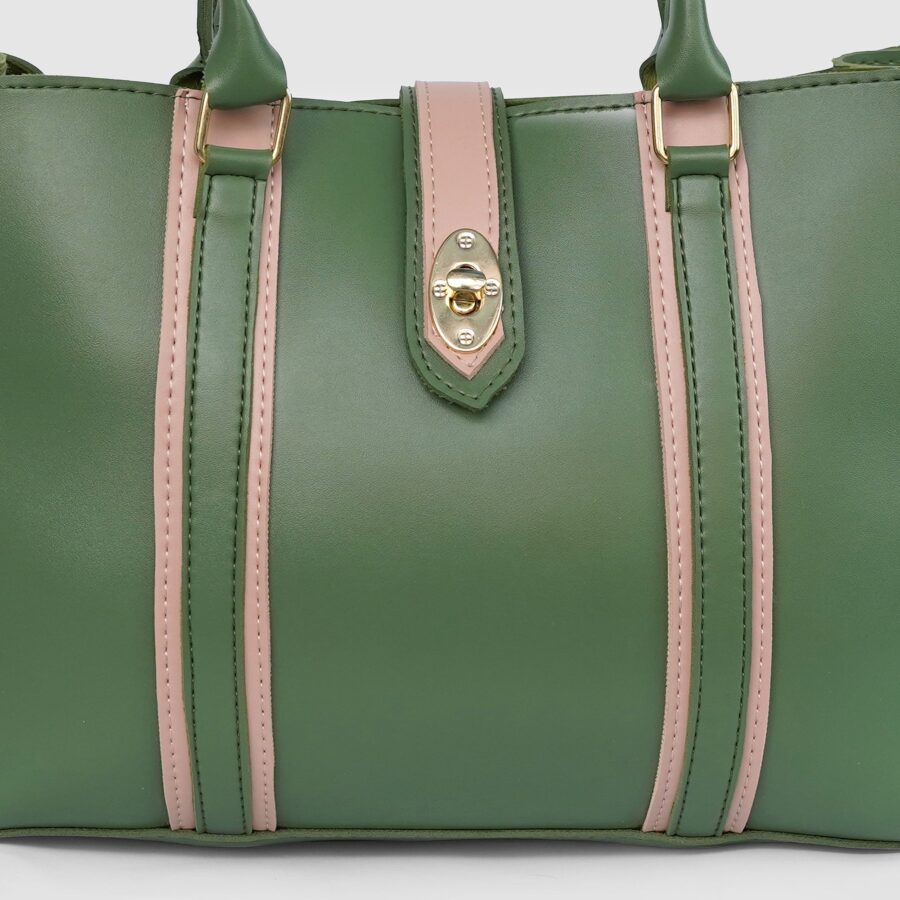 Zoya Large Green tote Bag