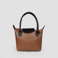 Elara Brown Tote Bag  With Free Pouch