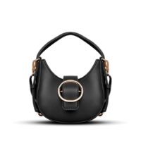 Loop Black Shoulder Bag