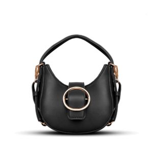 Loop Black Shoulder Bag