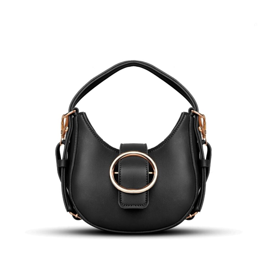Loop Black Shoulder Bag