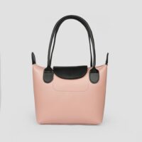 Elara Pink Tote Bag  With Free Pouch