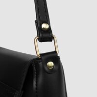 Ivory Black Shoulder Bag