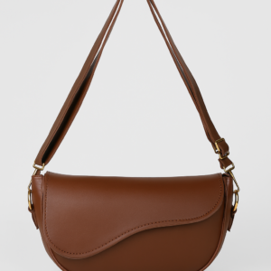 Sleek Chocolate Shoulder Bag