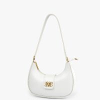 Salena White Hand Bag