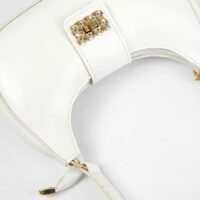 Salena White Hand Bag