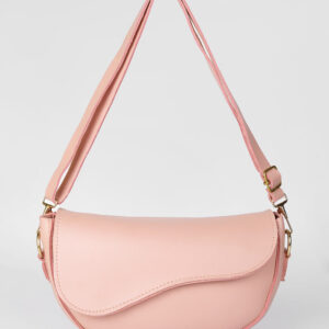 Sleek Pink Shoulder Bag