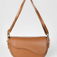 Sleek Brown Shoulder Bag
