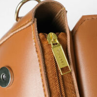 Sleek Brown Shoulder Bag
