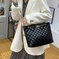 Liza Large Shoulder Bag Black