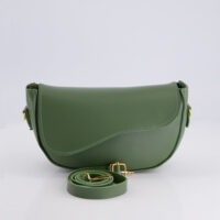 Sleek Green Shoulder Bag
