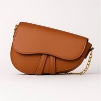 Main Image Elegant Brown Crossbody Bag
