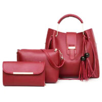 Maroon_19efa4d6-580a-48ee-8ecc-ee3d5e8f5d5f_1.jpg QUEEN MAROON 3PCS BAGSET