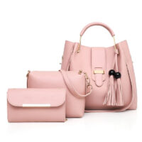 Tpink_1.jpg QUEEN PINK 3PCS BAGSET